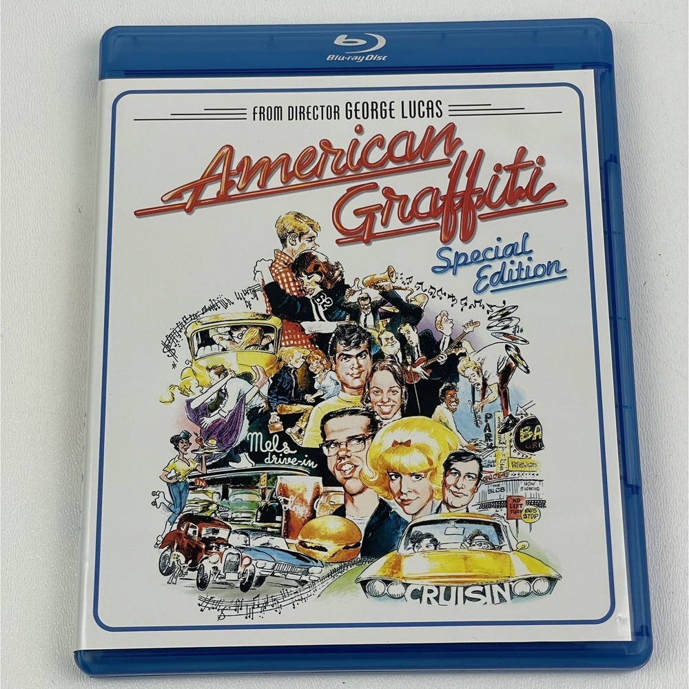 American Graffiti Blu ray 1973 Howard Dreyfuss Ford Phillips Special Edition